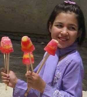 Afganistan ice cream- Photo via Natalia's Photoblog
