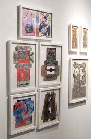 art from the Creative Growth Studio in Paris (NYC exhibit)