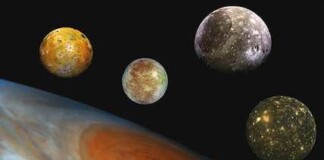 Jupiter Galilean moons