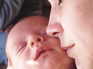 Photo of mom and infant by Virginiamol, via Morguefile.com