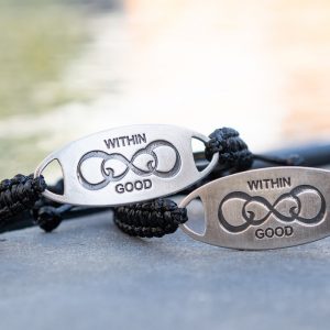 ‘Within Good There is God’ Reminder Bracelet (with Canvas Pouch)