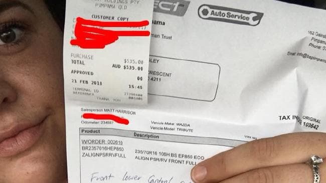 Stranger paid for Gold Coast new tires