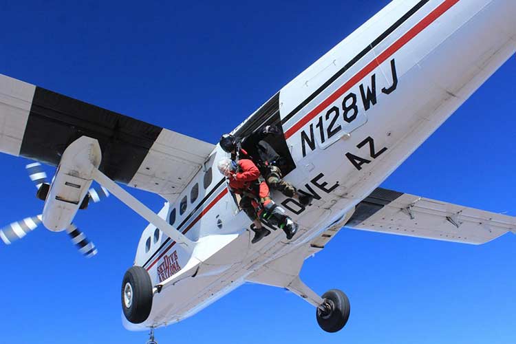 A 100-Year-Old Skydives On Her Birthday 